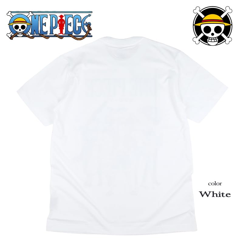 EVERSOUL ONE PIECE Short Sleeve Straw Hat Character Anime Movie XL Size T-Shirt, Pirates, Luffy, Chopper, Zoro, Nami, Sanji, Merchandise, Tee, Men's,