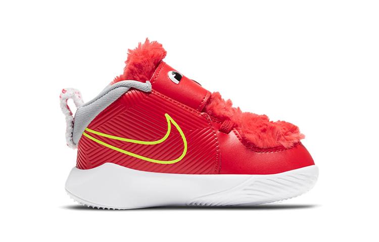 Nike Kids Team Hustle D9 Lil "Fast N Furry - Chile Red" Sneakers CT4066-600