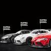 1/22 Toyota Supra GR LBWK Racing Car Toy Alloy Car Diecasts & Toy Vehicles Car Model Sound and Light Model Toys for Children