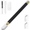 Glass Cutting Tool 2 Mm-20 Mm Nonslip Glass Cutter with Glass Cutting Oil DIY Stained Glass Cutting Tool Mirror Cutting Tool