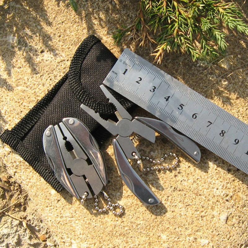 Pinze Tartaruga Mini da Esterno Pinze Pieghevoli Multifunzione, Strumenti Multifunzione da Taglio e Bloccaggio, Strumenti Hardware di Emergenza Portatili e Portatili