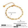 Sommer Meeresstil Bunter Muschel Seestern Anhänger 18K Vergoldeter Edelstahl Geschenk Schmuck