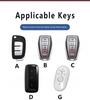 Car Key Case Cover Fob For Geely Galaxy E5 L7 L6 E8 Max 1.5T Plus Air Pro   Keychain Durable Pu Leather Accessories