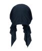 Lenomasuyeongbog Supplies Adult Aqua Bandana Spandex Swim Cap Black Ro-Rc2F303-Bk