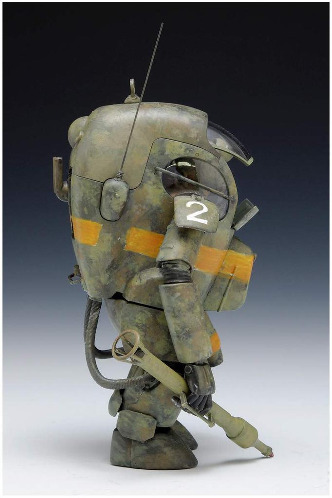 Wave Maschinen Krieger Panzer Kampf Anzug Ausf F Friedrich Scale Plastic Model Approximately 12cm 1/20 Kit, Tall, MK-029