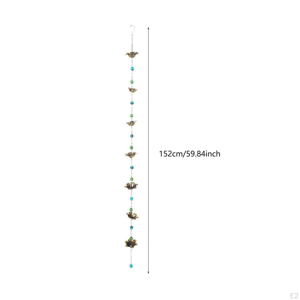 Dakgootadapter voor Regenketting Systeem Buitenhardware Metaal Waterafleider Gereedschap Tuin