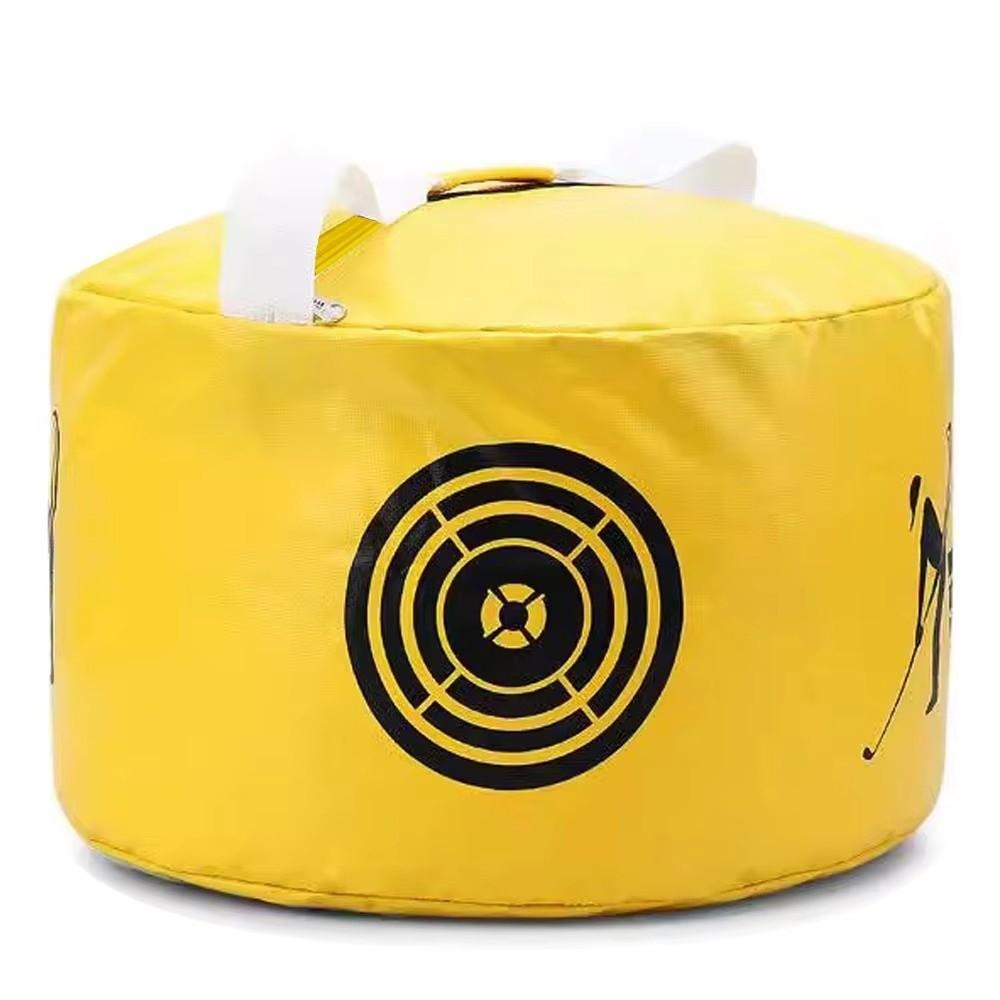 

Multi-Purpose Golf Swing Trainer Accuracy Exerciser Impact Bag Golf Hitting Bag Sporting Fitness жёлтый