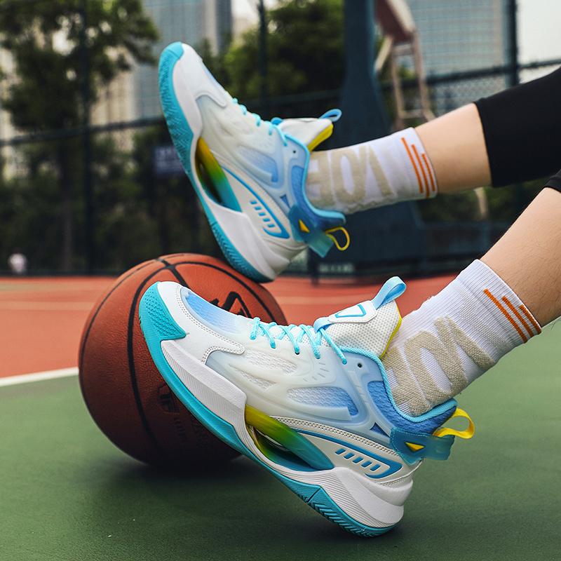 Herren Leichte Sportschuhe Herren Sportschuhe Rutschfest Ringen Herren Basketballschuhe 36-45