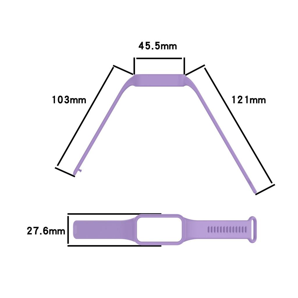 Silicone Strap for Xiaomi Band 9 Active Smartwatch Soft Sports Bracelet Band Comfortable Belt For Redmi Band 3 Accessory Correa
