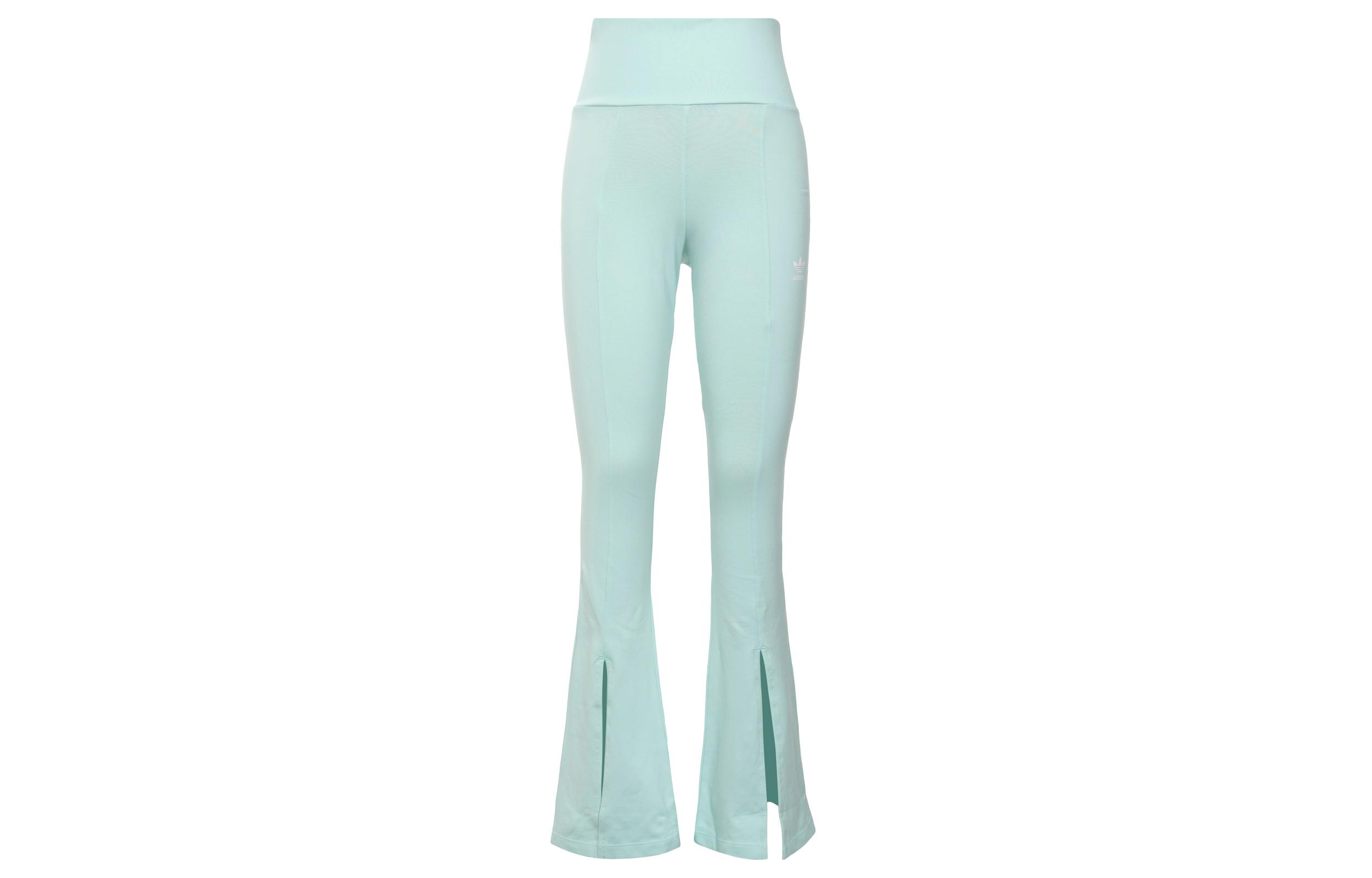 

Adidas Originals Knitted Sweatpants Women s Green Moderate Slim Fit Pants HU1614 32