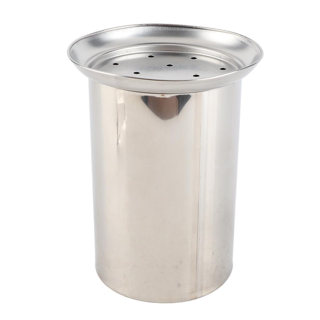 Edelstahl Besteck Lagerung Halter für Geschirr Essstäbchen Stroh Löffel Gabel Kleine