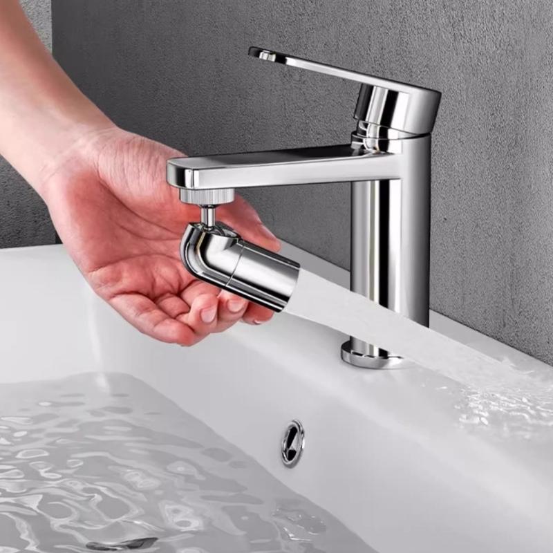 Estensore Rubinetto Lavabo Bagno Aeratore Rubinetto Girevole a 360° Aeratore Rubinetto Spruzzatore Lavabo per Bagno, Lavandino Durevole