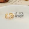 Zir*****il Drop Ring Light Luxury High-end Index Finger Ring Niche Temperament Versatile Jewelry