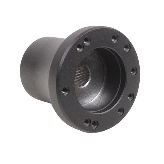 

Практичный адаптер рулевой ступицы. Термостойкий алюминий, высокопрочный. чёрный