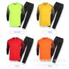 Football Goalkeeper Jersey Set Adult Children Long-sleeved Sponge Pads Game Training Goalkeeper Jersey Wholesale