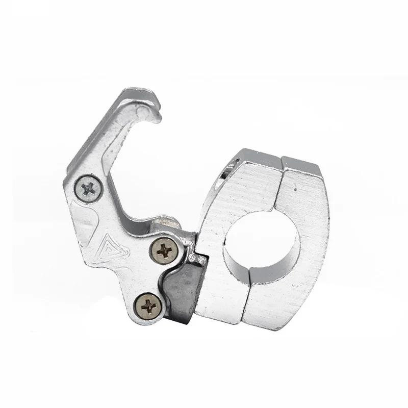 

Аксессуары для мотоциклов Крючок для мотоцикла Вешалка для багажной сумки Алюминиевый сплав Коготь для шлема Двойной держатель для бутылок Аксессуары для мотоциклов серебряный