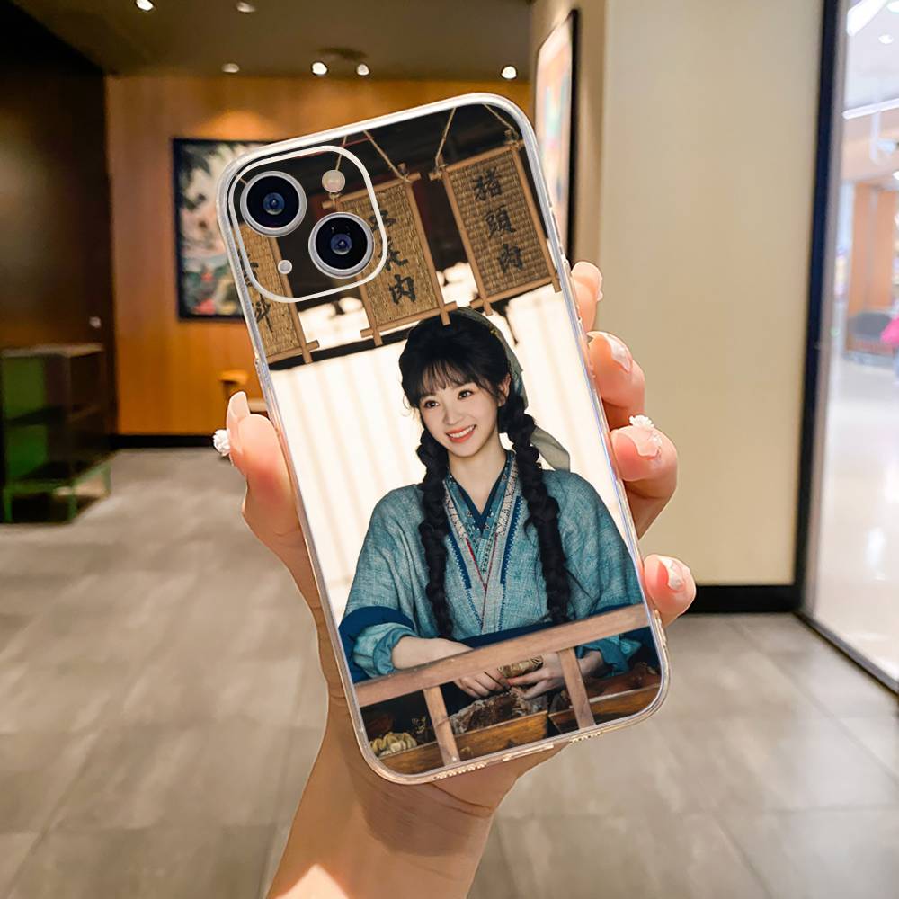 Pursuit of Jade (Zhang Linghe As Xie Zheng) Phone Case For iPhone17,16,15,14,13,12,11 ,Pro Max, Soft Silicone Transparent Cover