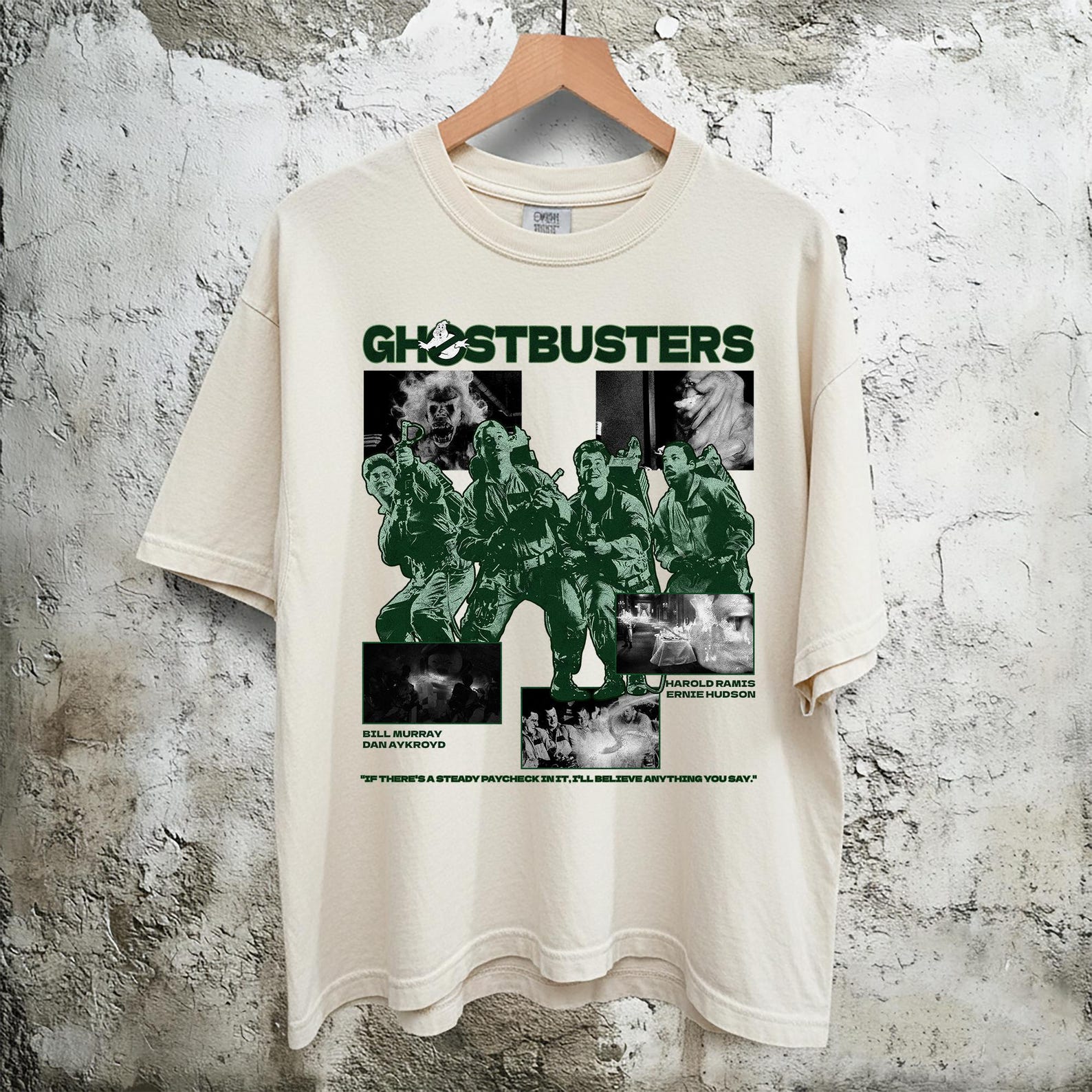 Ghostbusters Vintage T-Shirt, Ghostbusters Shirt, Horror Graphic Tees, Unisex for Men Woman 4XL