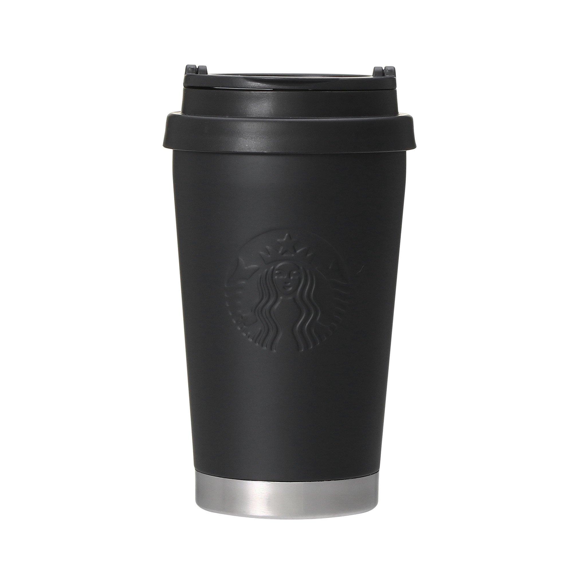 

Starbucks Stainless Steel ToGo Logo Tumbler, Matte Black, 350ml