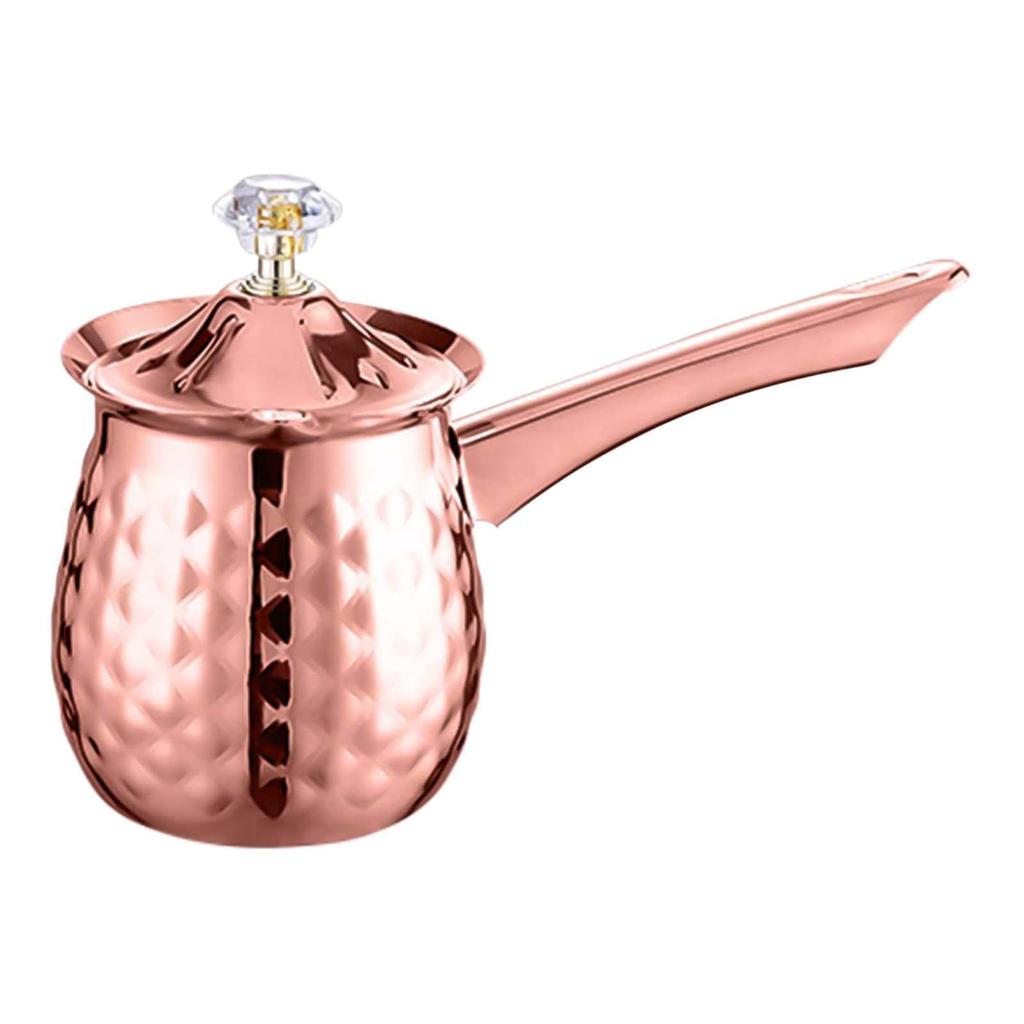 Authentic Turkish Coffee Pot with Long Handle for Cafe Christmas Gifts