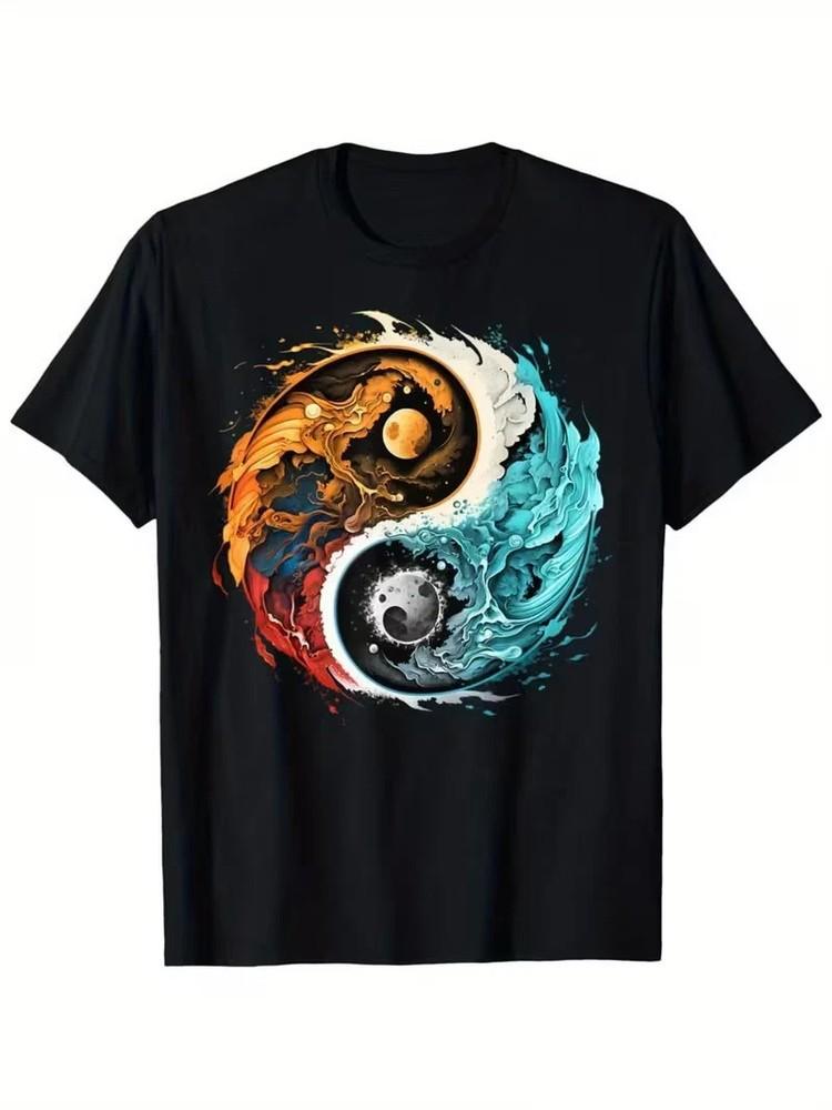 Yin Yang Fire and Water T-shirt