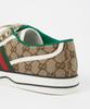 Gucci 1977 Tennis Size cm Sneakers, Men's, Beige/Ebony, 27.0 (606111 HVK20) [Used]