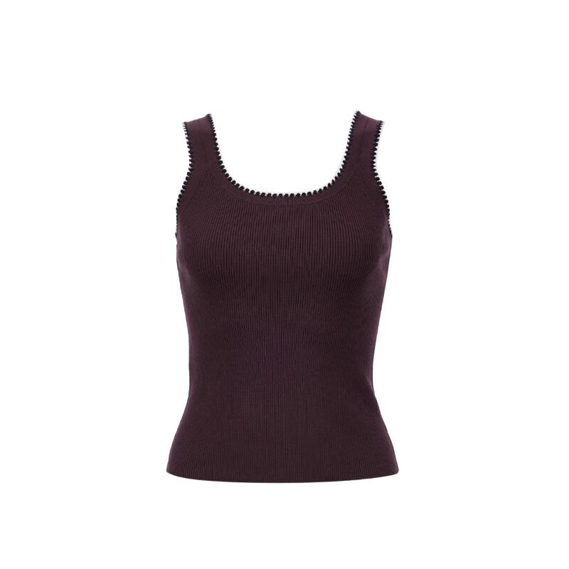 VEROMODA Lyocell Blend Contrast Trim Slim Camisole