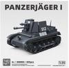 New multi-puzzle building block war car, tank, BT-5 t20 tractor, zis-2 small cannon car toy assembly gift 300003-300008