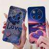 For Honor X9C Case Magic 7 Lite BRP-NX1 New Luxury Painted Cover Soft Slim Phone Case For Honor Magic7 Lite HonorX9C Smart Shell