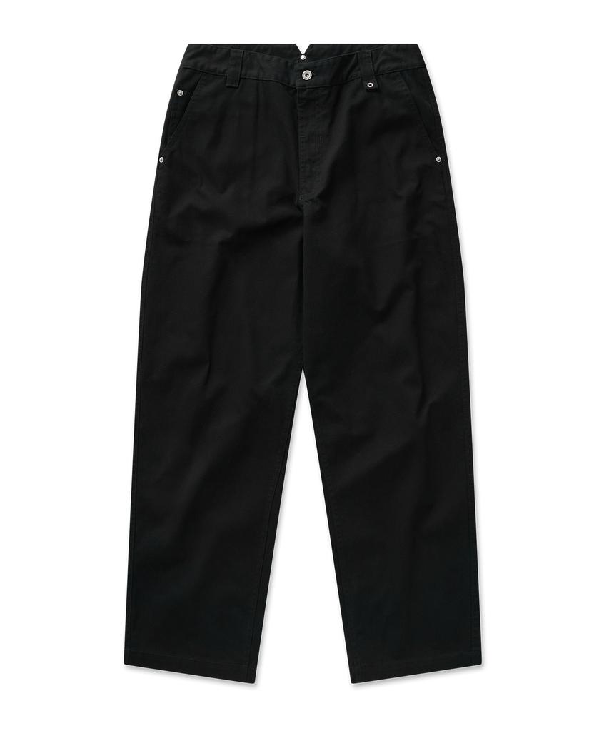 Pilpeu Cotton Chinol Washed Pants 6(Black)