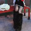 Faux Fur Fuzzy Leg Warmer for Women Girls Soft Plush