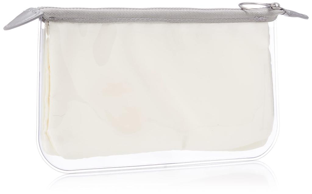 Sunstar Stationery Sanrio Clear Pouch Mitte Flat Kuromi Makeup Black Case,