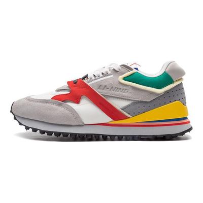 001 Moment White Red Women Sneakers AGCP382-1