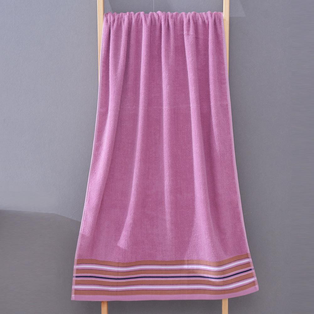 Striped Bath Towel Set, Absorbent & Quick-drying Showering Towel, Super Soft & Skin-friendly Bathing Towel, for Home Bathroom, Ideal Bathroom Supplies