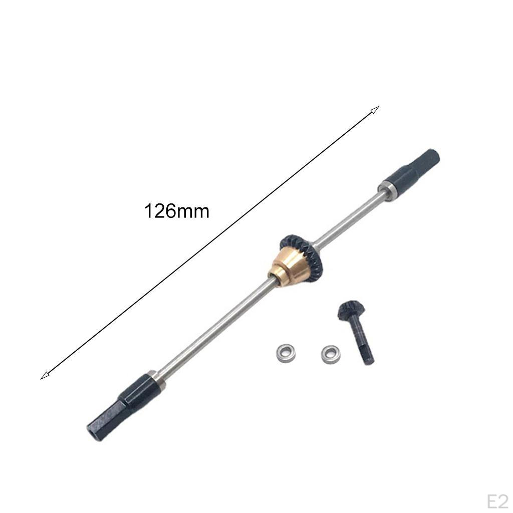 Rear Axle Differential for per 1:10 RC Crawler Parts Replacement Supply