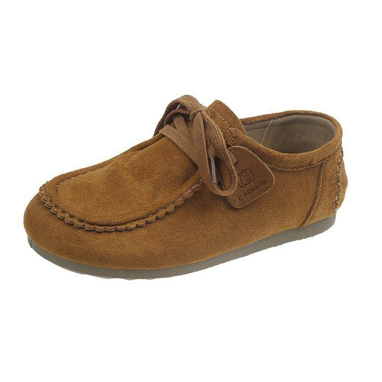 All-inclusive soft-soled single shoes women's new autumn flat-soled casual Doudou
