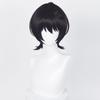 Cosplay Wig with Net, Sakuma Rintsuki, Heat-Resistant, Black