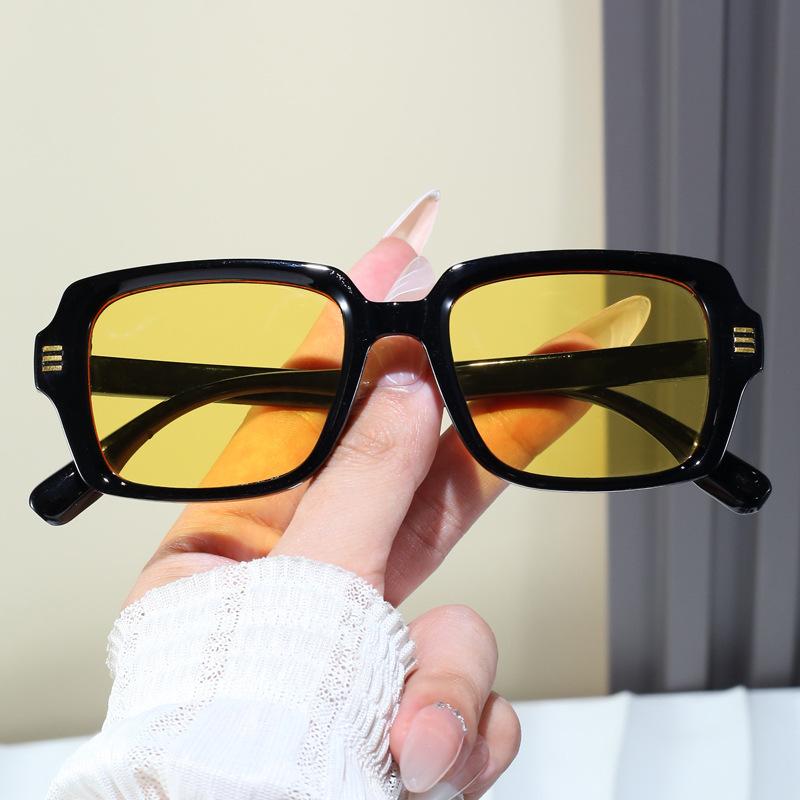 Square Shape Sunglasses Women Fashion Trendy UV Protection Female Sun Glasses High Quality Men Sunglass