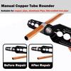 6 IN 1 Copper Tube Rounder Plier Flat Aluminum Tube Repair Plier Refrigeration Tool Round Pipe Air Conditioning Versatile Repair