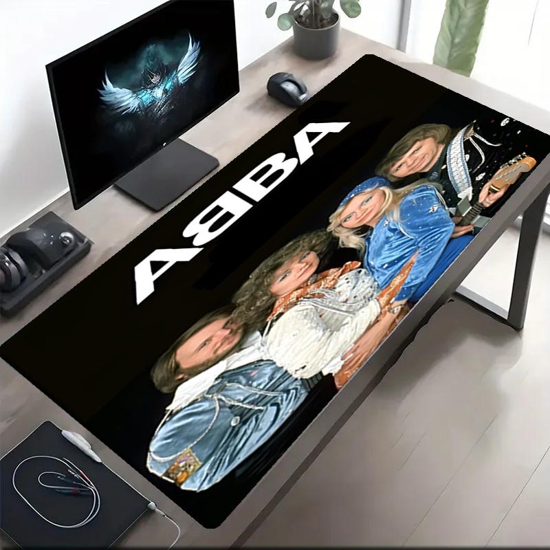 ABBA Theme Mouse Pad, Non Slip Rubber Base, Multifunctional Office & Home Decor, Perfect for Workspace Personalization.