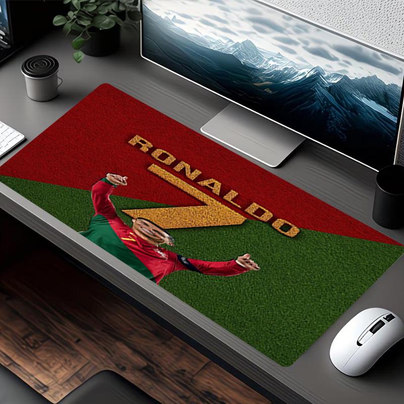 football star Print Mouse Pad, for Keyboard Pad Laptop PC Mat for Office Home Use, Desk Decor, Perfect Birthday Gift for Gamers