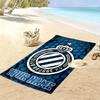 Custom Name Club Brugge Kv Print Beach Towel, Large Soft Quick Dry Towel for Beach Camping Swimming