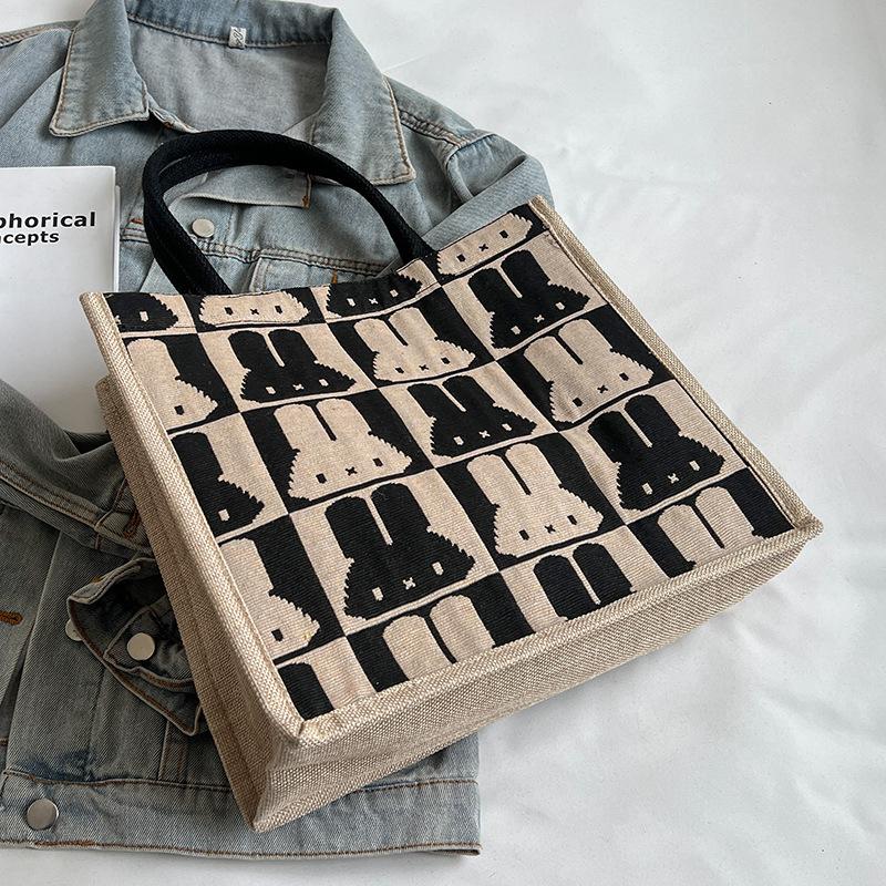 Handbag Women'S Large Capacity Bag Commuter Big Bag Fashion Mommy Bag College Student Class Shoulder Tote Bag