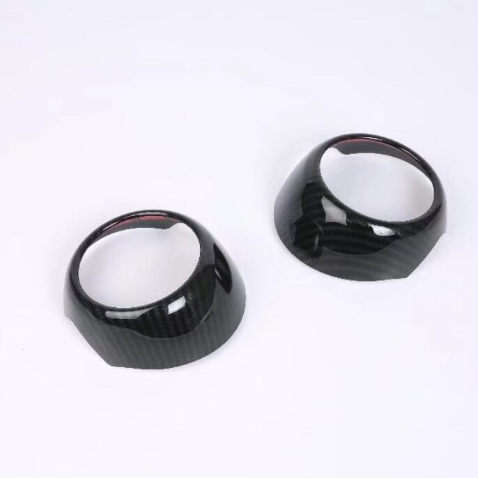 Geeignet für BmwMINI CLUBMAN F54 Lüftungsauslass Audio-Ring-Panel Carbon-Lenkrad Bohrkorn-Aufkleber Interieur