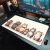 Cat Mousepads Desk Rug Cute Mousepad XXL Large Mouse Mat Kawaii Desk Pad Table Carpet Original Mouse Pad High Quality X