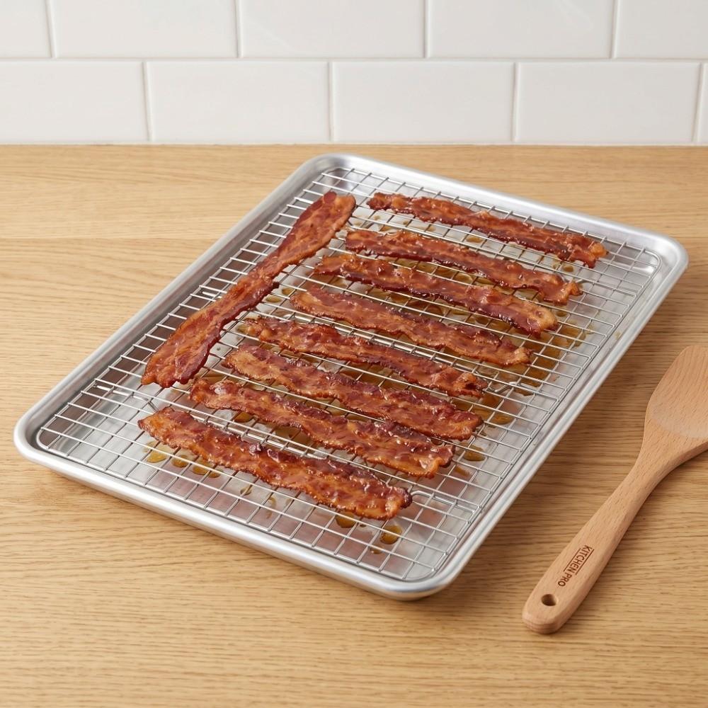 Deformation Resistance Baking Rack 304 Stainless Steel Cooking Cooling Rack Wire Rack Meal Prep