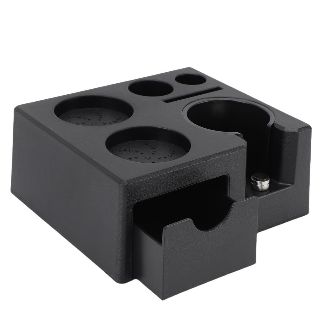 Kaffe Tamper Station ABS Kaffeorganisatör för Förvaring 49mm 51mm 53mm 58mm Distributör Portafilter