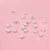 S925 Sterling Silver Five-Pointed Star Spacer Beads for DIY Jewelry and Bracelet Crafting