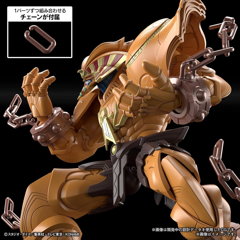 Bandai Spirits Figure-rise Standard Amplified Yu-Gi-Oh Duel Monsters Exodia Color-Coded Plastic Model Kit