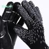 1 Pair Soccer Goalie Gloves Wear-resistant Impact Resistant Non-slip Texture Breathable Strong Grip Goalkeeper Gloves Goalie Gloves Sports Supplies